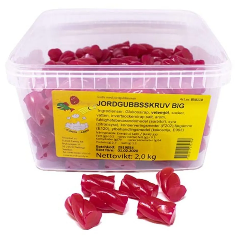 Jordgubbsskruv Big Storpack