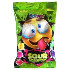 JoyTop Sour Lollipop Smiley Storpack
