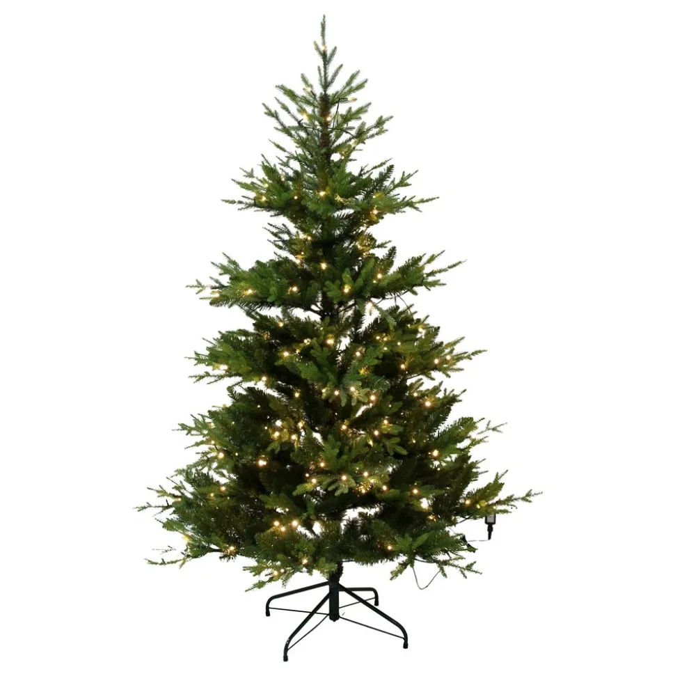 Julgran i Plast med LED-belysning