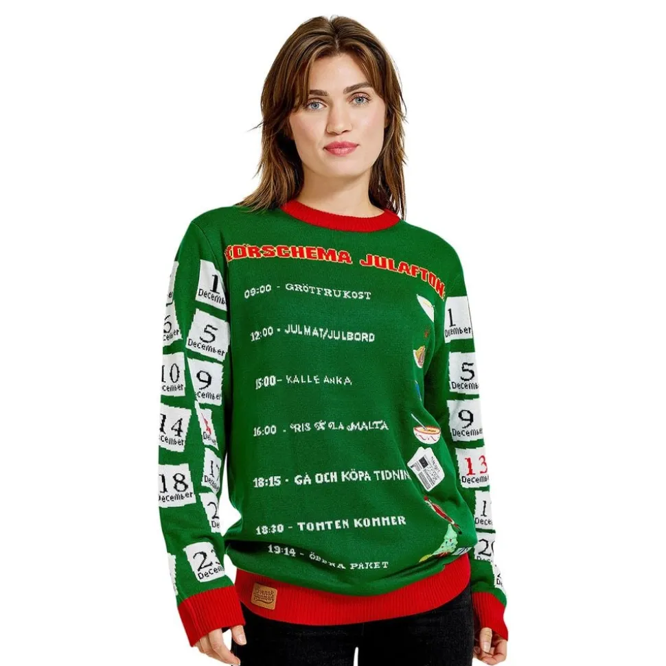 Jultröja Körschema Julafton