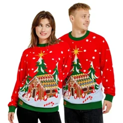 Jultröja Pepparkakshus
