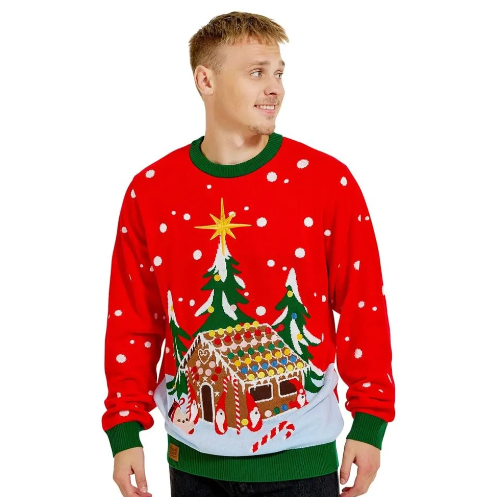 Jultröja Pepparkakshus