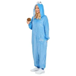Kakmonster Blå Onesie Maskeraddräkt