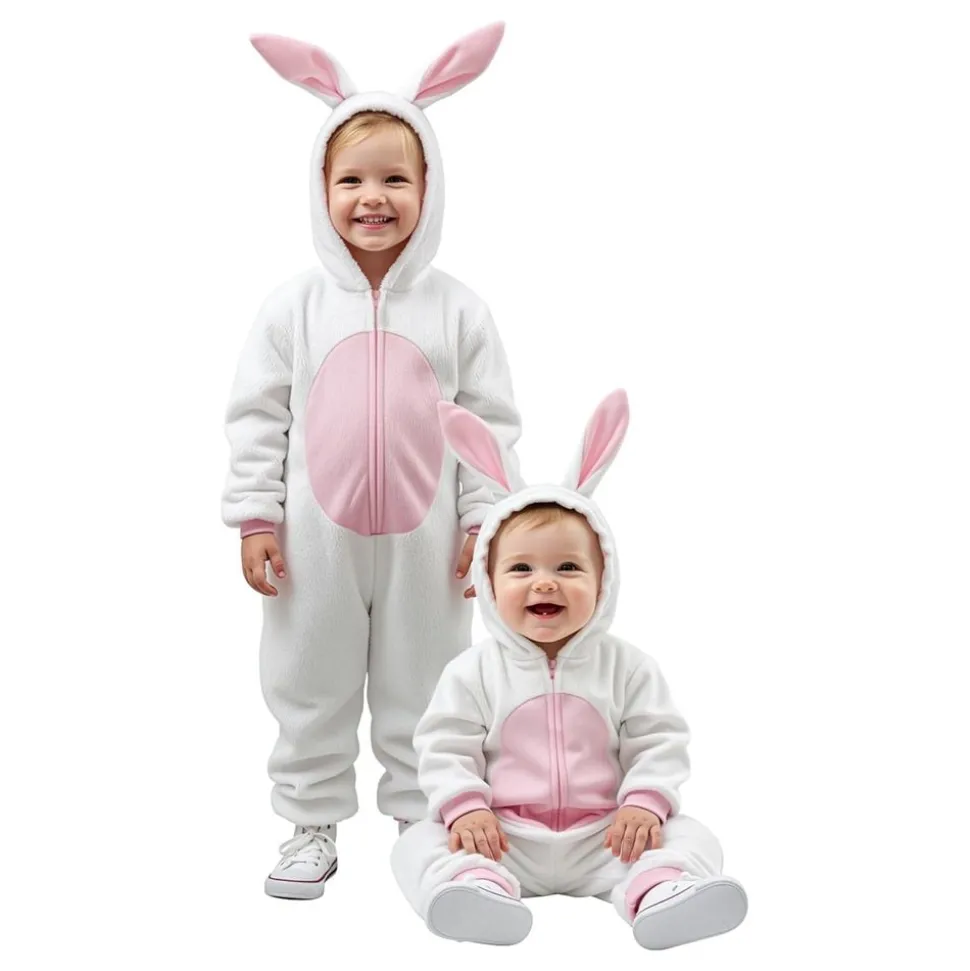 Kanin Jumpsuit Barn Maskeraddräkt