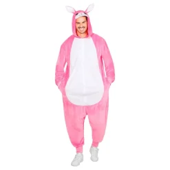 Kanin Rosa Onesie Maskeraddräkt