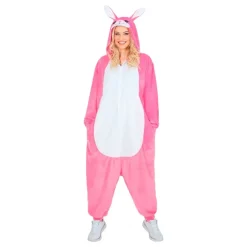 Kanin Rosa Onesie Maskeraddräkt