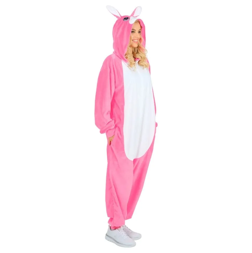 Kanin Rosa Onesie Maskeraddräkt