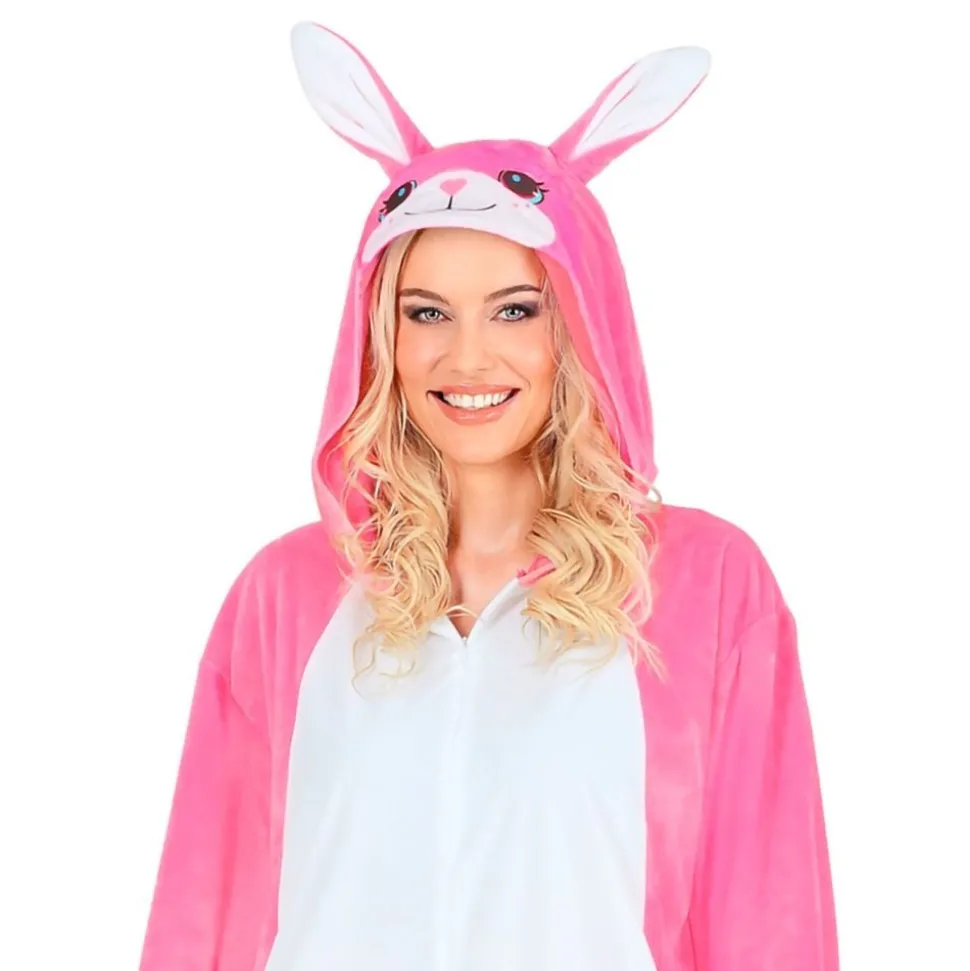 Kanin Rosa Onesie Maskeraddräkt
