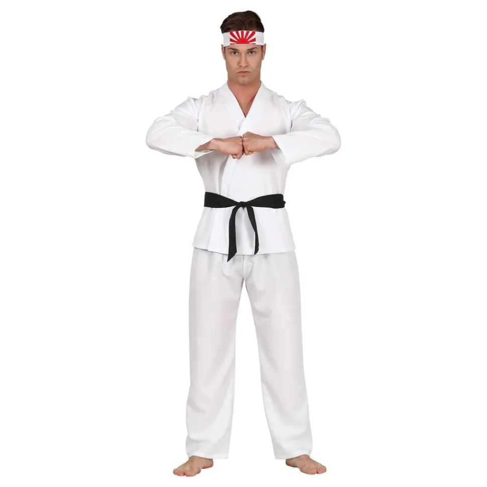 Karate Vit Maskeraddräkt