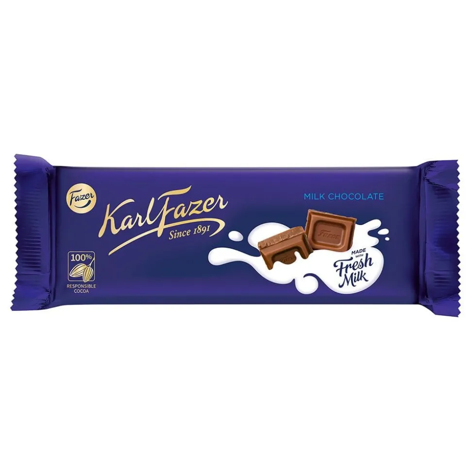 Karl Fazer Mjölkchoklad Chokladkaka