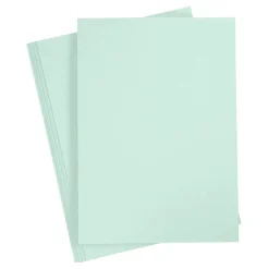 Kartongpapper Mintgrön