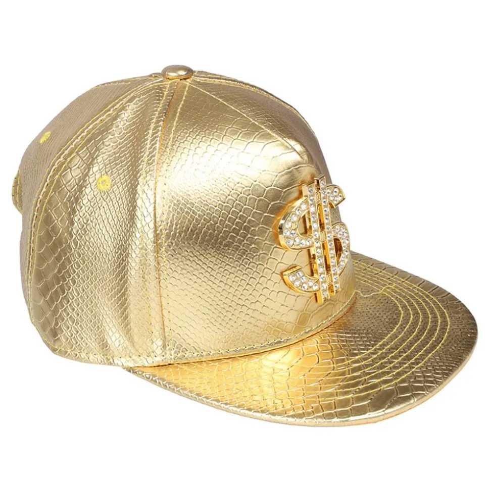 Keps Guld med Dollartecken