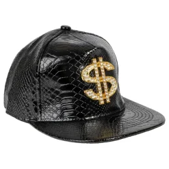 Keps Svart med Dollartecken