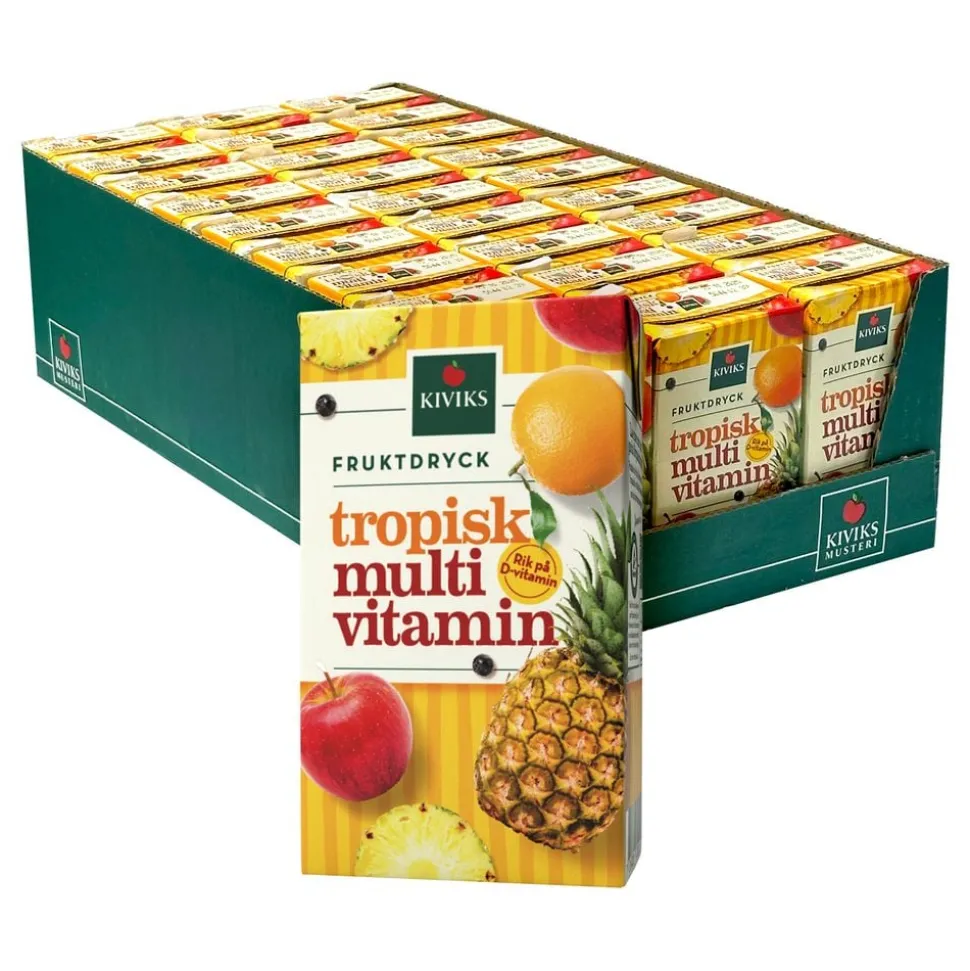 Kivik Tropisk Multivitamindryck med Sugrör