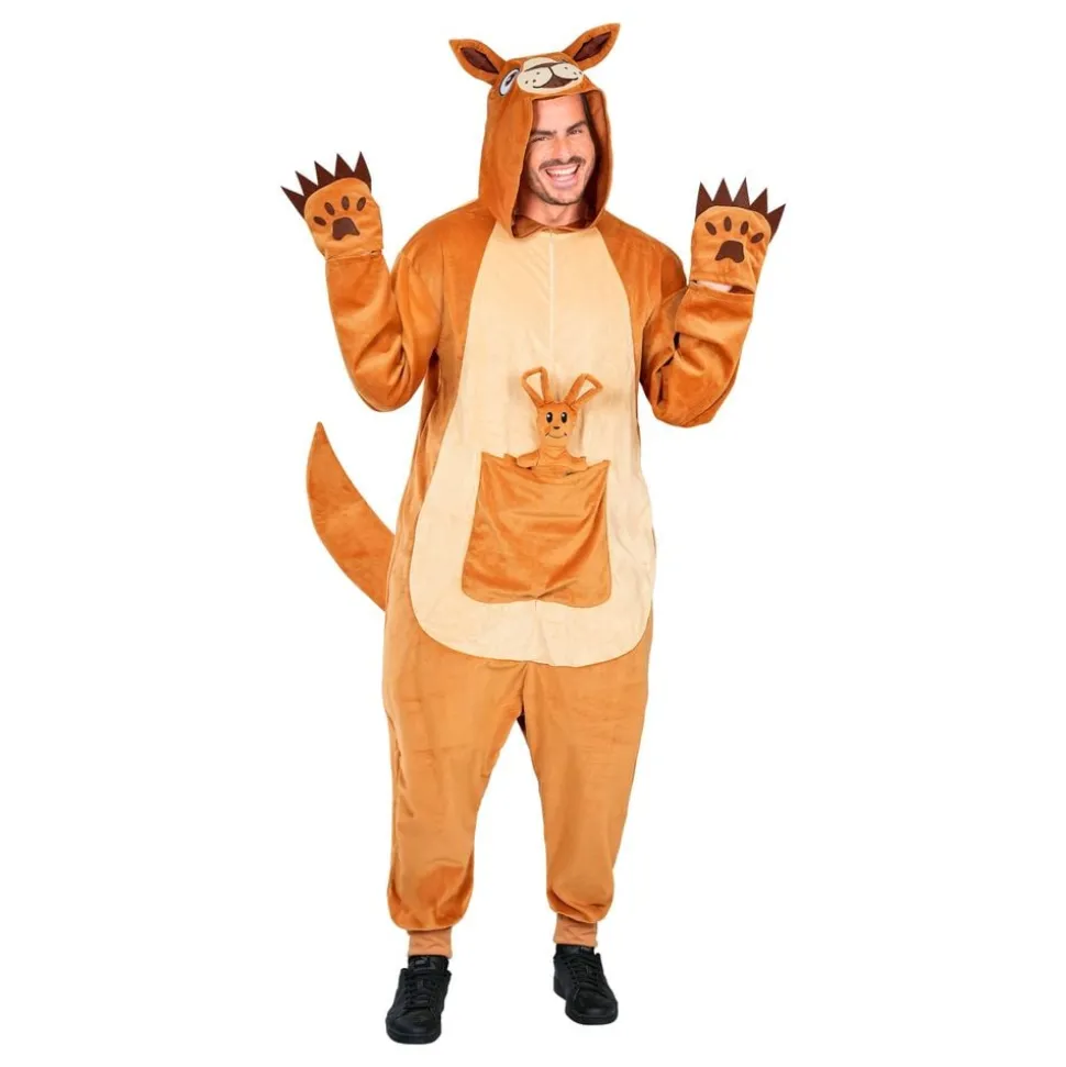 Känguru Onesie Maskeraddräkt