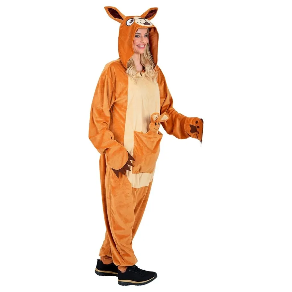 Känguru Onesie Maskeraddräkt