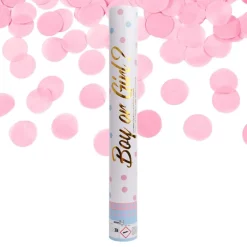 Konfettikanon Gender Reveal Rosa