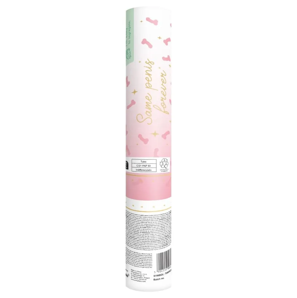 Konfettikanon Penis Rosa