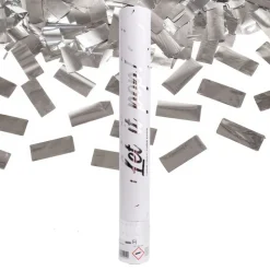 Konfettikanon Silver Metallic
