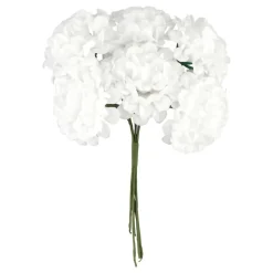 Konstgjord Blombukett Hortensior Vit