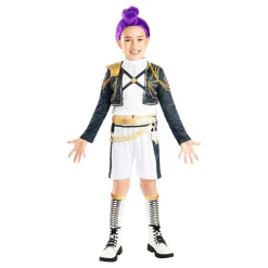 K-pop Demon Hunters™ Rumi Gold Deluxe Barn Maskeraddräkt