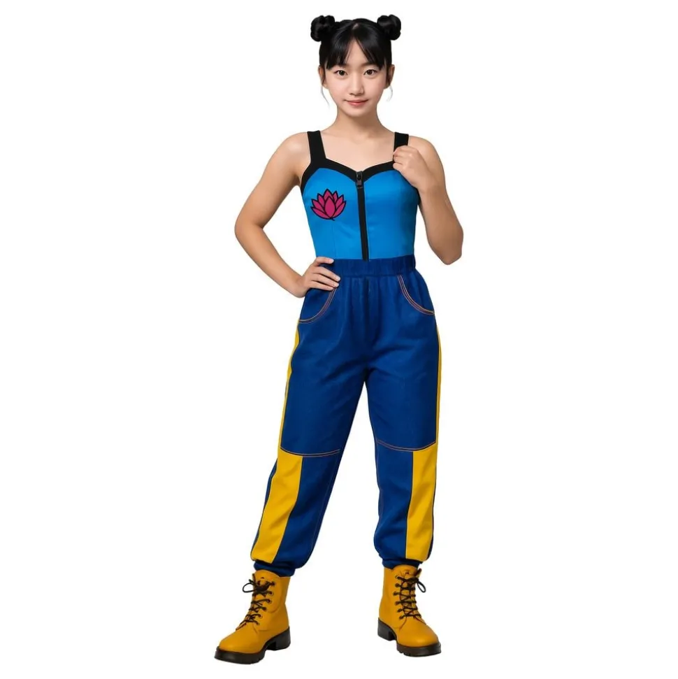 K-pop Star Lotus Maskeraddräkt