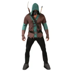Krigare med Mask Maskeraddräkt