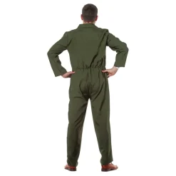 Krigspilot Jumpsuit Maskeraddräkt