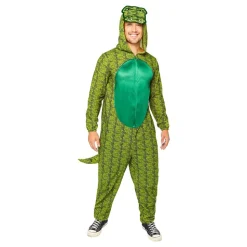 Krokodil Onesie Maskeraddräkt