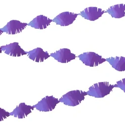 Kräppgirlang Violett