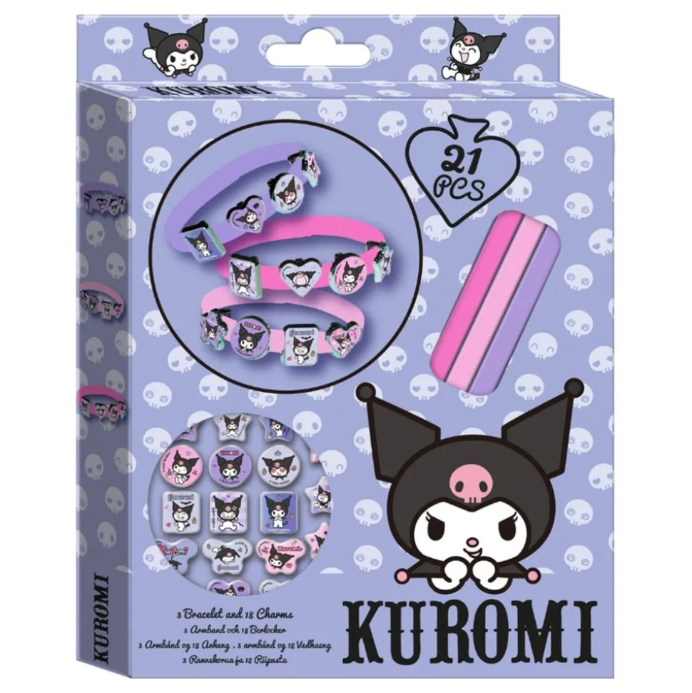 Kuromi Armband med Berlocker