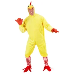 Kyckling Jumpsuit Maskeraddräkt
