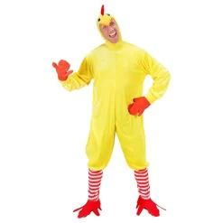 Kyckling Jumpsuit Maskeraddräkt