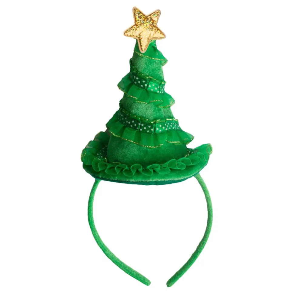 LED Diadem med Julgran