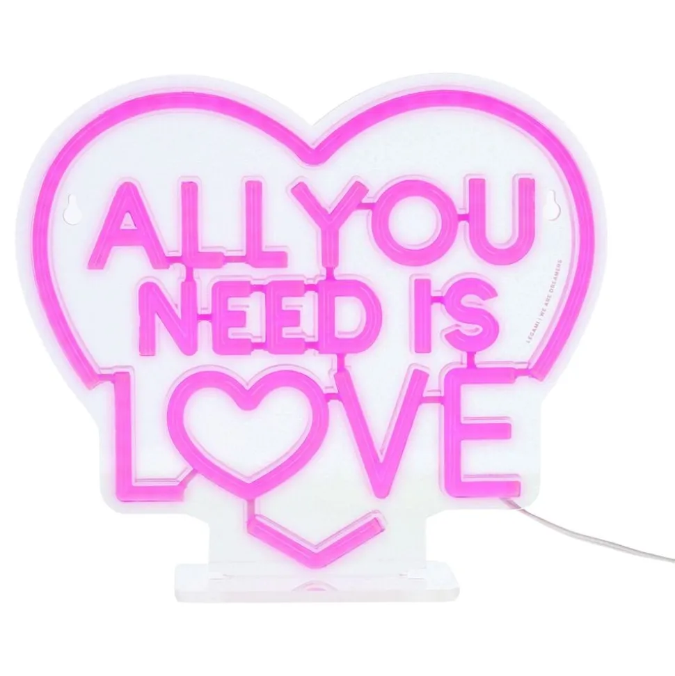 LED-Lampa All You Need is Love