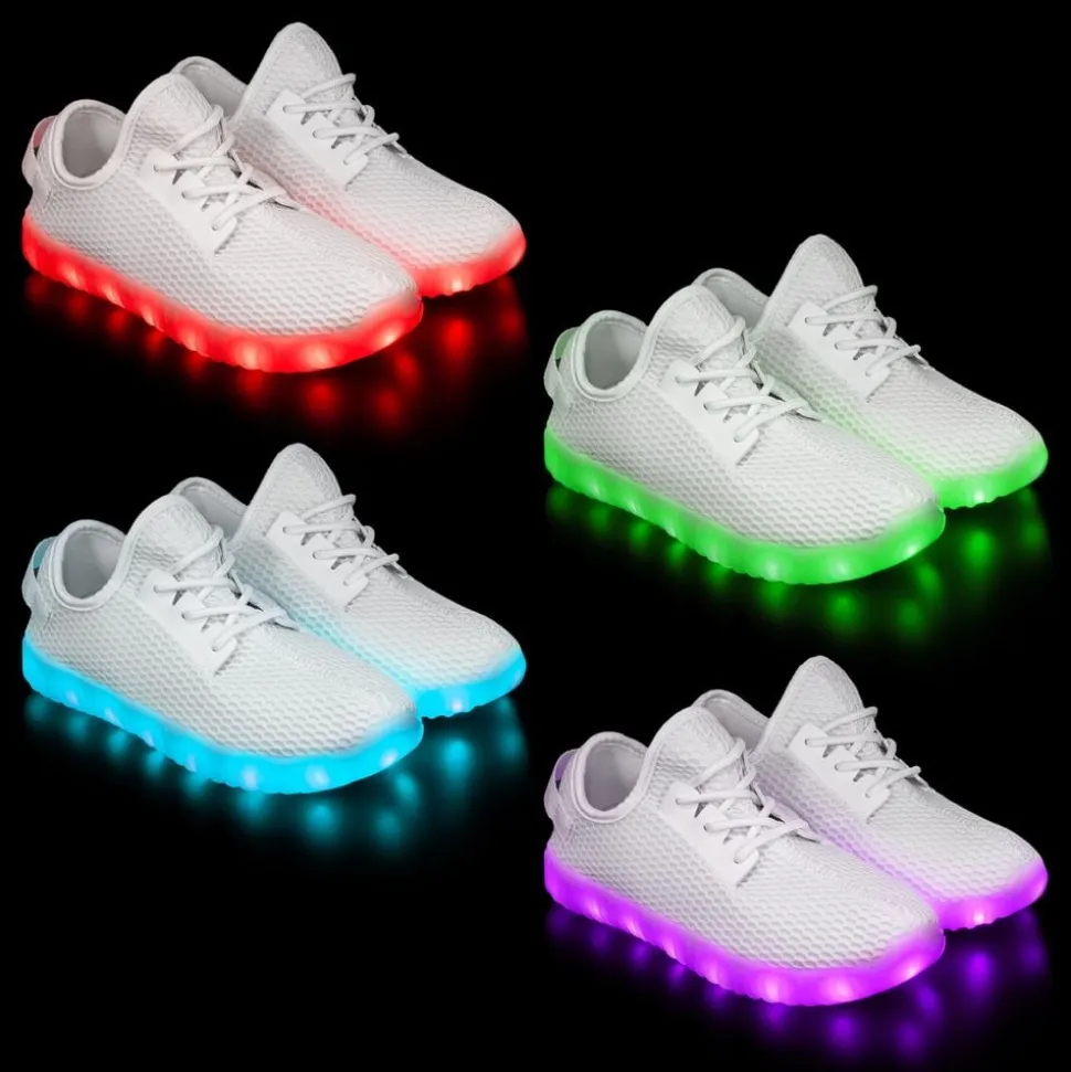 LED Skor för Barn Vit