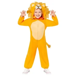 Lejon Onesie Barn Maskeraddräkt