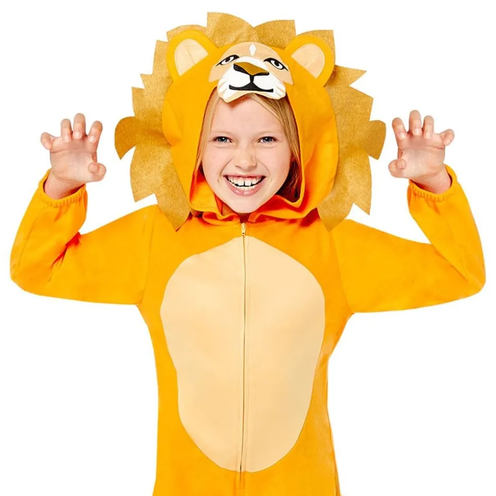 Lejon Onesie Barn Maskeraddräkt
