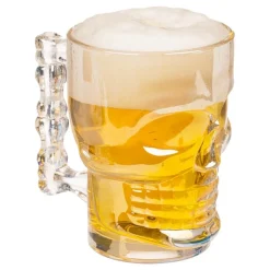 Ölglas Dödskalle Färgskimrande