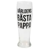 Ölglas Världens Bästa Pappa