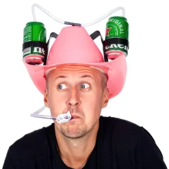 Ölhjälm Cowboy Rosa
