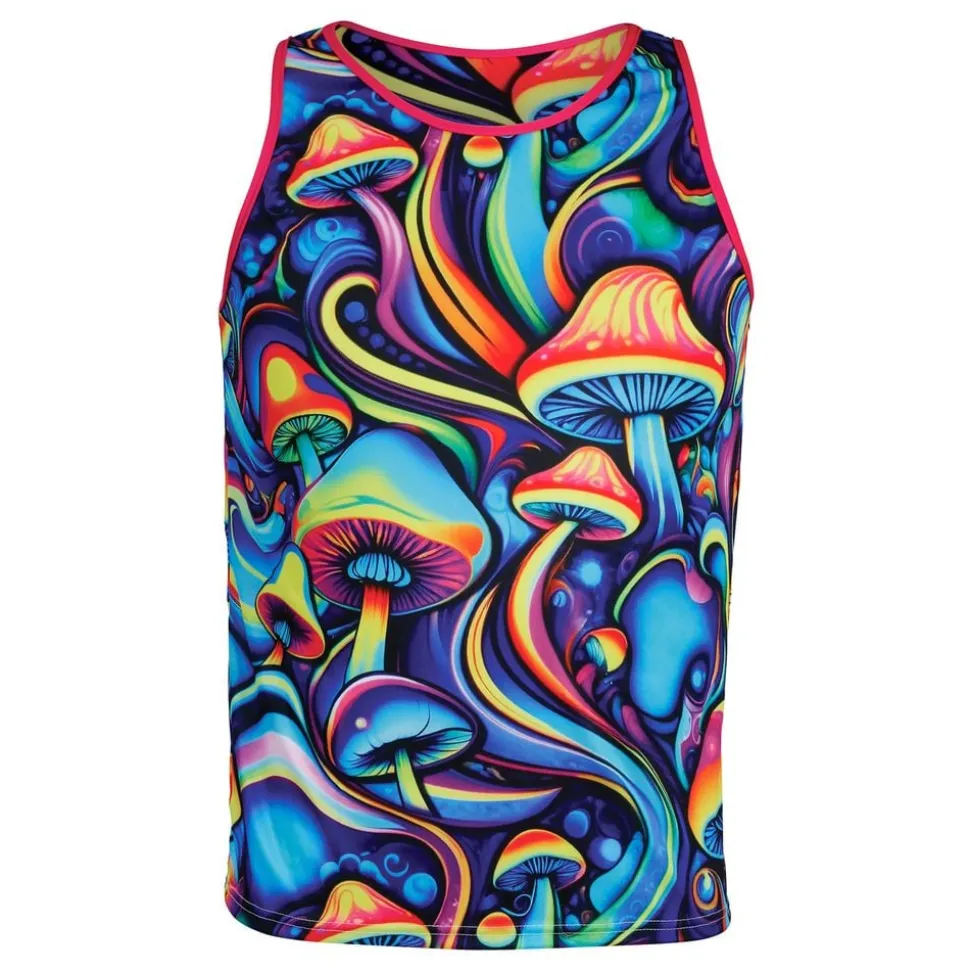Linne Psychedelic Mushroom Herr