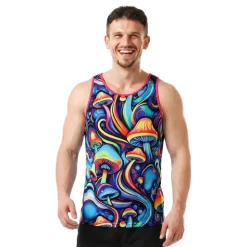 Linne Psychedelic Mushroom Herr