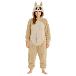 Lulu Monster Beige Onesie Dam Maskeraddräkt