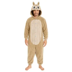 Lulu Monster Beige Onesie Herr Maskeraddräkt