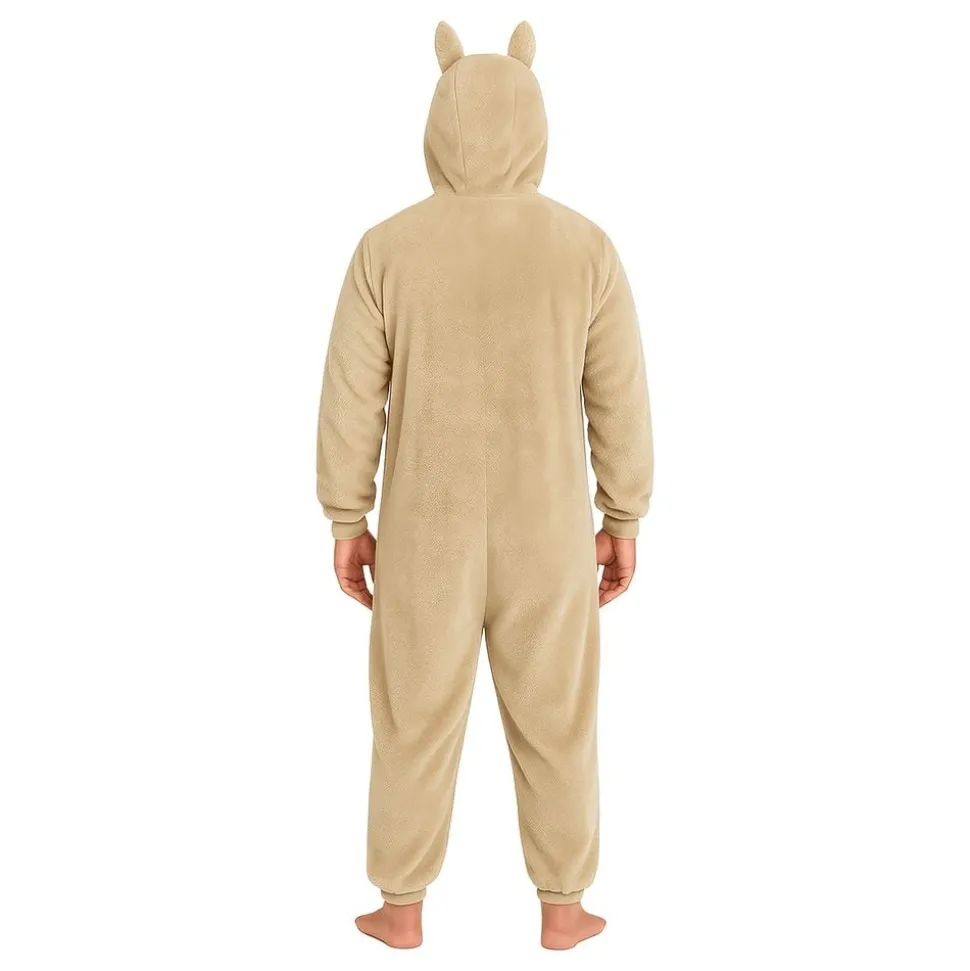 Lulu Monster Beige Onesie Herr Maskeraddräkt