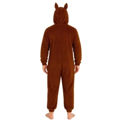 Lulu Monster Brun Onesie Herr Maskeraddräkt