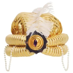 Maharaja Guld med Fjäder