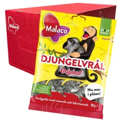 Malaco Djungelvrål i Påse Storpack