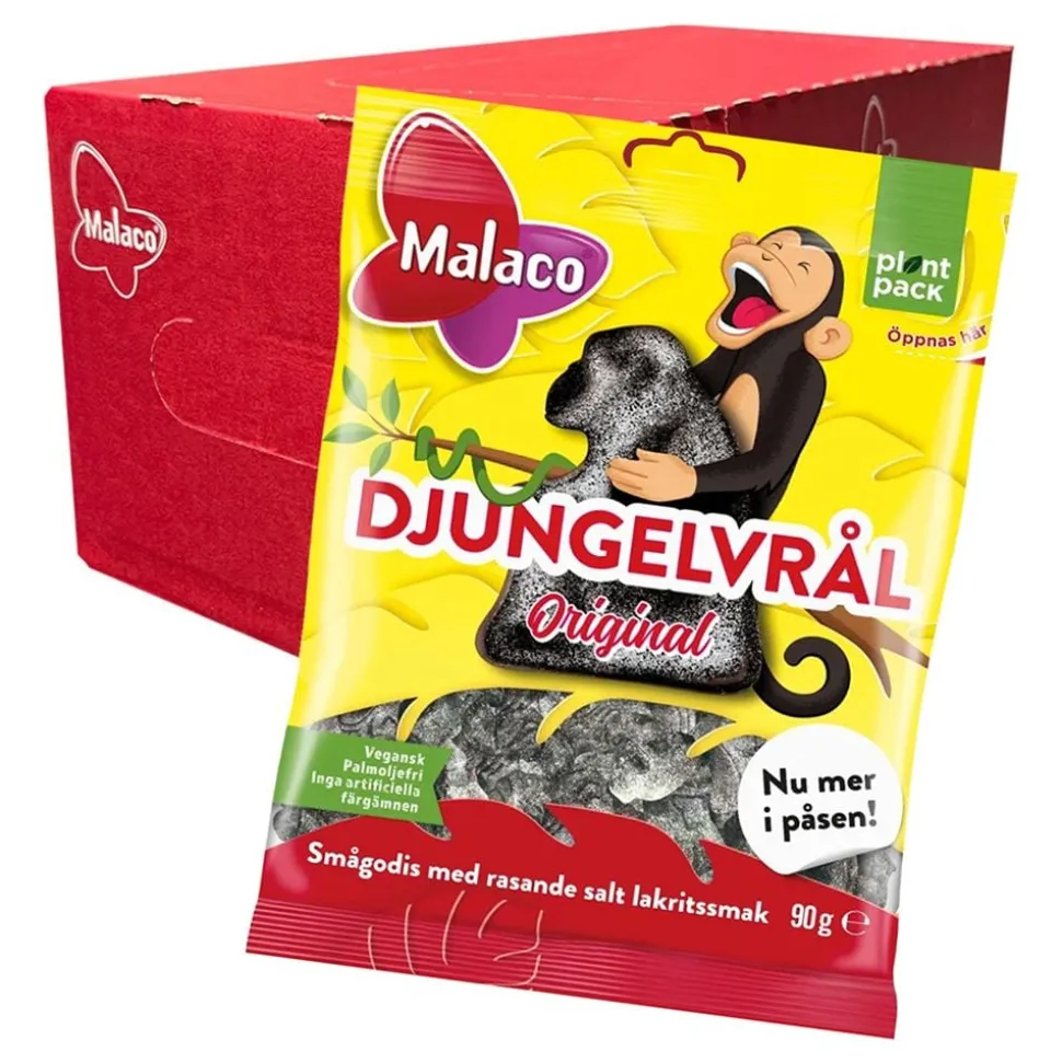 Malaco Djungelvrål i Påse Storpack